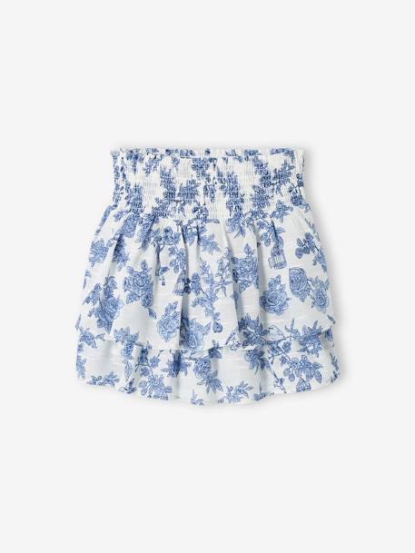 Smocked Occasion Wear Skirt for Girls ecru - vertbaudet enfant 