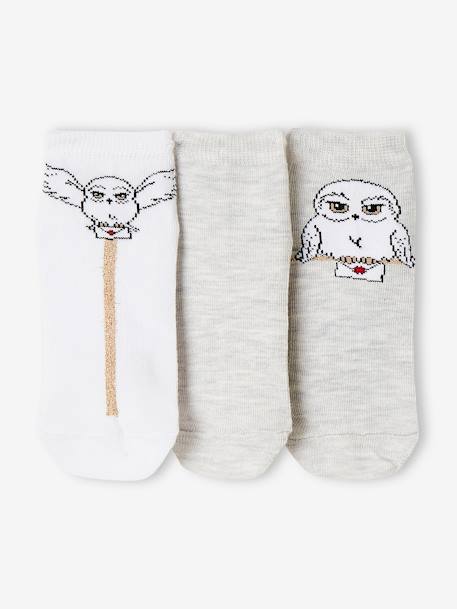 Pack of 3 Pairs of Socks for Girls, Harry Potter® 6423 - vertbaudet enfant 