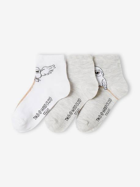 Pack of 3 Pairs of Socks for Girls, Harry Potter® 6423 - vertbaudet enfant 
