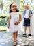 Robe de cérémonie bébé avec tulle blanc - vertbaudet enfant 