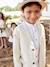 Veste garçon cérémonie en coton/lin beige+beige clair+bleu+marine foncé+vert sauge - vertbaudet enfant 