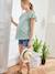 Dual Fabric Top, Maternity & Nursing Special mint green - vertbaudet enfant 