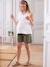 Short-bermuda de grossesse coton effet lin olive - vertbaudet enfant 