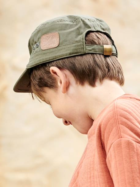 Casquette baroudeur garçon KAKI - vertbaudet enfant 