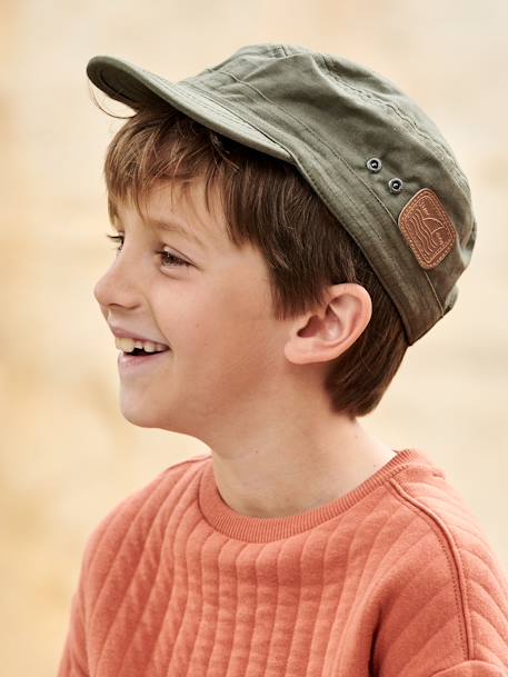 Casquette baroudeur garçon KAKI - vertbaudet enfant 