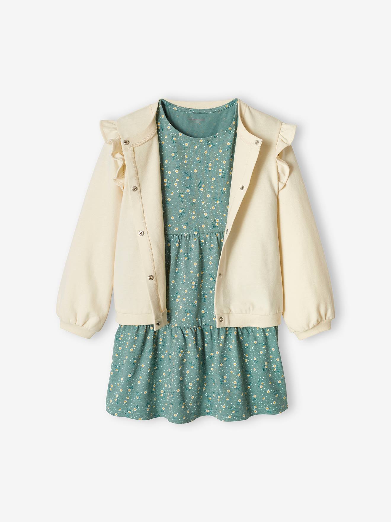 BabyGirl Cotton Floral Designer & Fruits Tunic Dress Combo Pack for Ba –  The Venutaloza Store