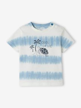 Tie & Dye Turtle T-Shirt for Babies  - vertbaudet enfant