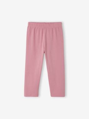 Lot de 2 leggings fille mi-mollets - vertbaudet enfant Fille-Lot de 2 leggings fille mi-mollets