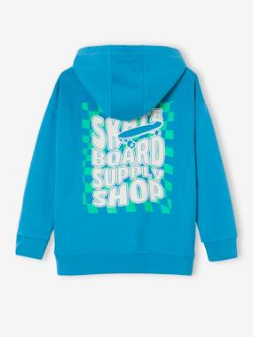 -Hoodie with Maxi Motif on the Back, for Boys