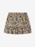 Ruffled Skirt with Exotic Motif, for Girls mustard - vertbaudet enfant 