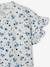 Floral T-Shirt in Pointelle Knit, for Babies ecru - vertbaudet enfant 