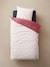 Duvet Cover + Pillowcase Set for Children, BFF WHITE MEDIUM SOLID WITH DESIGN - vertbaudet enfant 