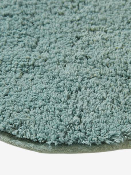 Tapis Nuage éponge bleu grisé+cannelle+écru+rose poudré+vert sauge - vertbaudet enfant 