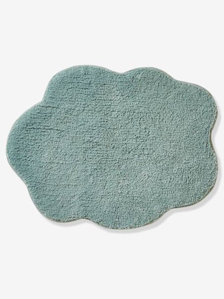 Towelling Cloud Rug cinnamon+ecru+grey blue+rosy+sage green - vertbaudet enfant 