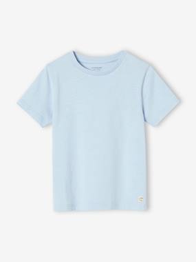 Vertbaudet Basics-Short Sleeve T-Shirt, for Boys