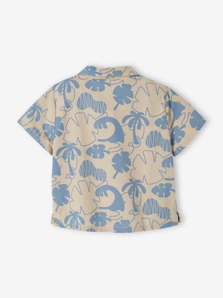 Short Sleeve Shirt for Babies beige - vertbaudet enfant 