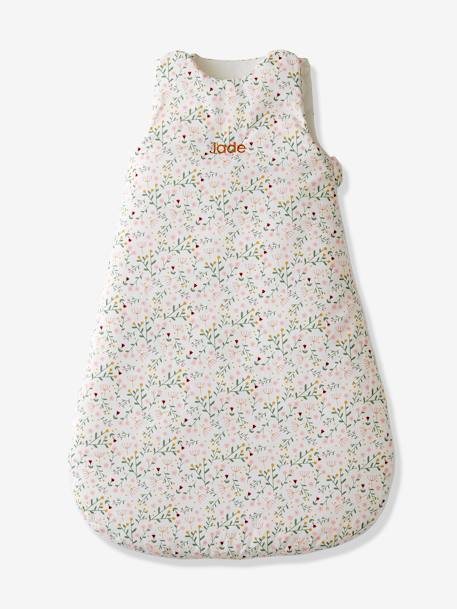 Sleeveless Baby Sleeping Bag, Little Flowers multicoloured - vertbaudet enfant 