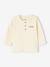 Grandad-Style Long-Sleeved Top for Baby Boys BEIGE LIGHT SOLID - vertbaudet enfant 