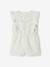 Occasion wear Playsuit in Broderie Anglaise for Babies ecru - vertbaudet enfant 