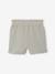 Shorts in Cotton Gauze, with Elasticated Waistband, for Babies grey green - vertbaudet enfant 