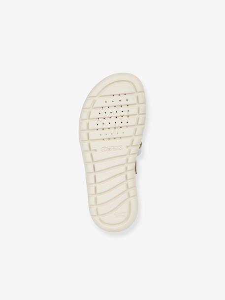 Sandales J SANDAL SOLEIMA GIR argent+rouille - vertbaudet enfant 