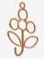 Rattan Flower Coat Hook beige - vertbaudet enfant 