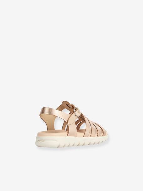 Sandales J SANDAL SOLEIMA GIR argent+rouille - vertbaudet enfant 