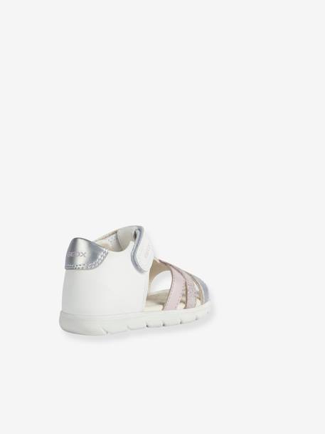 Alul Girl D Sandals by GEOX® for Babies white - vertbaudet enfant 