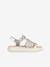 Sandales J SANDAL SOLEIMA GIR argent+rouille - vertbaudet enfant 