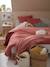 Parure housse de couette enfant et taie d'oreiller en gaze de coton bleu+rose+vert émeraude - vertbaudet enfant 