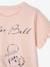 T-shirt fille manches courtes volantées Disney® Fée Clochette ROSE CLAIR UNI - vertbaudet enfant 