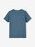 T-shirt garçon personnalisable manches courtes aubergine+blanc+BLEU+jaune pâle+mangue+sauge - vertbaudet enfant 