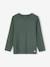 T-shirt garçon unis manches longues personnalisable anthracite+BLEU+jaune+marine+vert grisé+vert sapin - vertbaudet enfant 