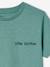 T-shirt garçon personnalisable manches courtes aubergine+blanc+BLEU+jaune pâle+mangue+sauge - vertbaudet enfant 