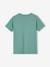 T-shirt garçon personnalisable manches courtes aubergine+blanc+BLEU+jaune pâle+mangue+sauge - vertbaudet enfant 