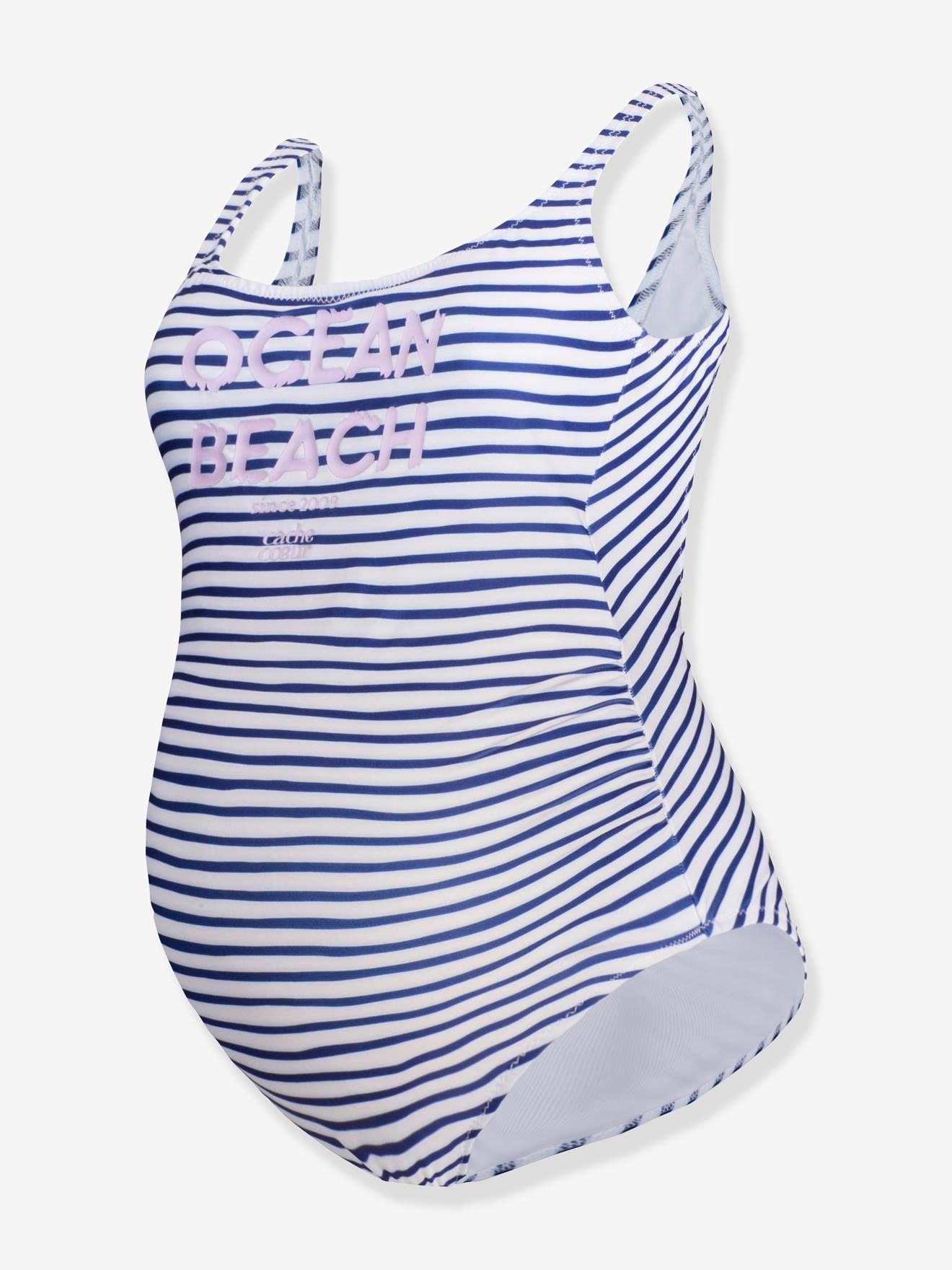 Maillot De Bain Ocean Club Femme Fleuri Multicolore - Taille UK 8 - Neuf Sans étiquette