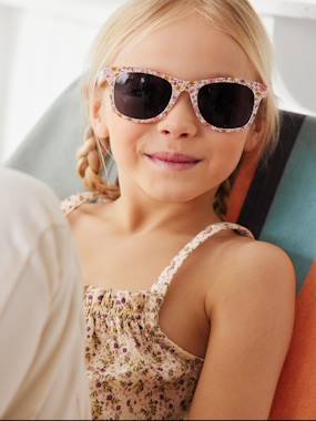 -Flower-Shaped Sunglasses for Girls