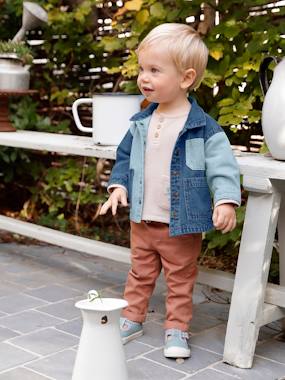 Baby-Outerwear-Coats-Denim Jacket for Babies