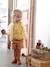 Cardigan in Brioche Stitch, Iridescent Motif, for Babies ecru - vertbaudet enfant 
