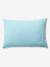 Parure housse de couette enfant et taie d'oreiller en gaze de coton bleu+rose+vert émeraude - vertbaudet enfant 
