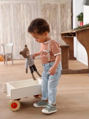 -Jeans with Removable Braces, for Babies