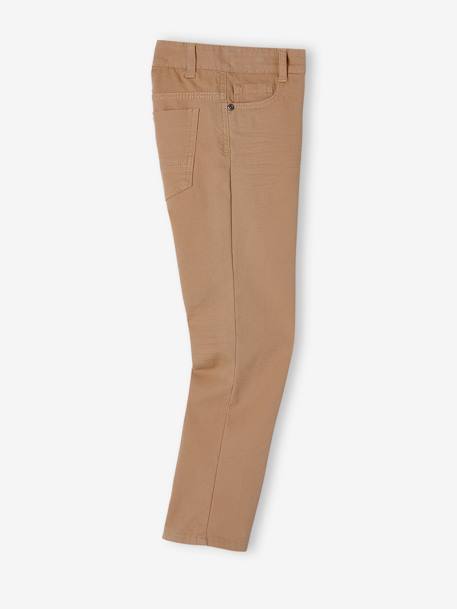 Indestructible Straight Leg Trousers for Boys beige+BEIGE DARK SOLID WITH DESIGN+BLUE MEDIUM SOLID WITH DESIGN+green+GREEN MEDIUM SOLID WITH DESIG - vertbaudet enfant 