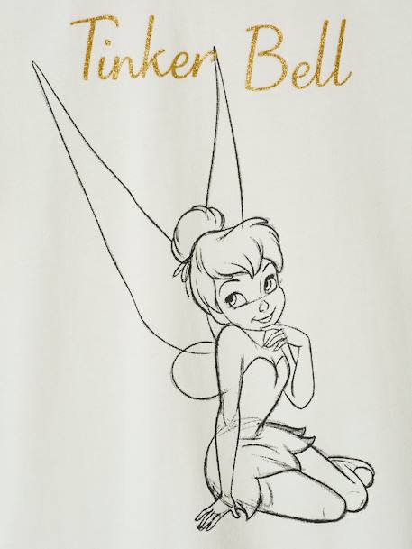 Pyjashort fille Disney® Fée Clochette GRIS CLAIR IMPRIME - vertbaudet enfant 