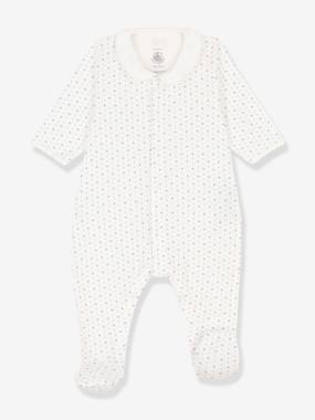 Baby-Sleepsuit in Organic Cotton, by Petit Bateau
