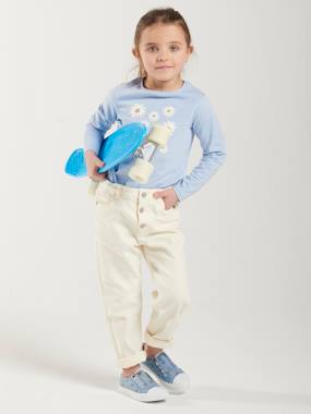 -Pantalon fille mom MorphologiK fin 