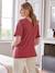 Slub Jersey Knit T-Shirt, Maternity & Nursing Special terracotta - vertbaudet enfant 