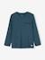 T-shirt garçon unis manches longues personnalisable anthracite+BLEU+jaune+marine+vert grisé+vert sapin - vertbaudet enfant 