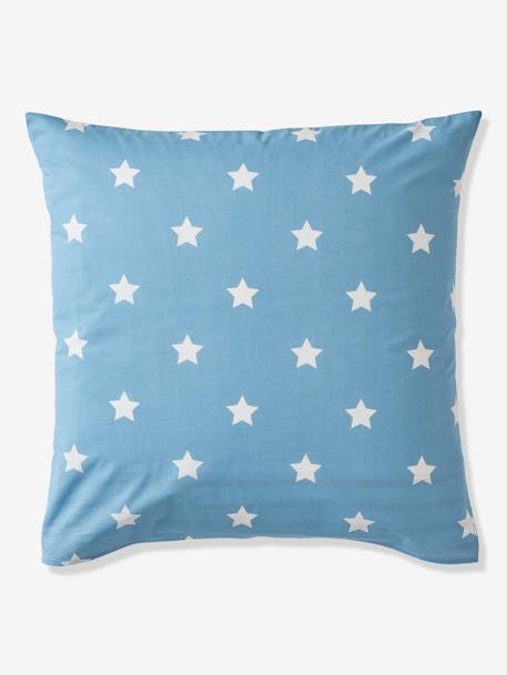 Duvet Cover + Pillowcase Set for Children, Academic WHITE MEDIUM SOLID WITH DESIGN - vertbaudet enfant 