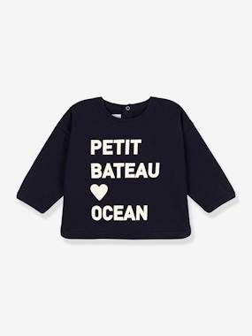 Sweatshirt in Organic Cotton, by PETIT BATEAU  - vertbaudet enfant