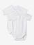 Lot de 2 bodies naissance manches courtes blanc - vertbaudet enfant 